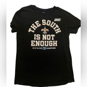 Saints nfc south champions Tshirt size medium